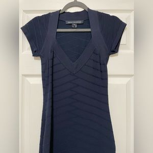 French Connection navy blue dress
